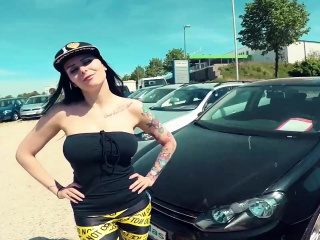 German Amateur Tattoo Bitch Pick Up And Fuck POV