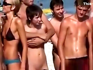 Naked Russians At The Beach