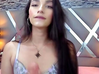 Slim Chick Teases And Masturbates On Live Cam