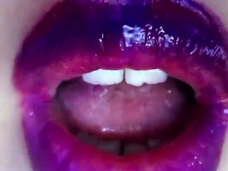 Lipstick Fetish - Purple
