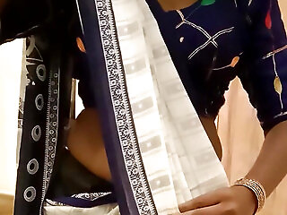 Tamil Naughty Wife's Desi Saree Seduction & Boobs Show Post-ex-lover Hook-up - Cuck Films! Indianhotwifex