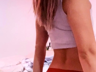 Horny Amateur Masked Asian Teen Toying On Webcam Show