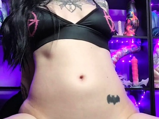 Amateur Brunette Anal Toy