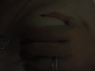 Evening Gentle Homemade Striptease. Close-up