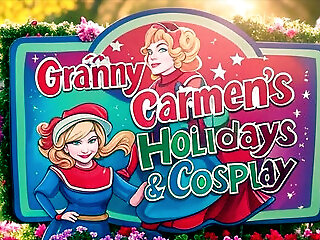 Granny Carmen's Cunning Christmas Creampie In July 24 2024 Cams156m