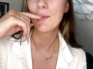 Horny British Nurse Is Really Stressed