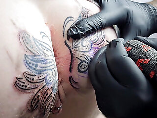 Starting The Day With A Change In My Anal Tattoo 2