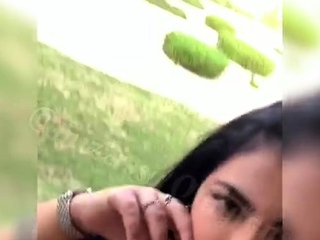 Hot Brunette Big Boobs Toying Pink Pussy