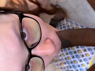 Her Only Black Friend Now Gets His Cock Sucked Hard