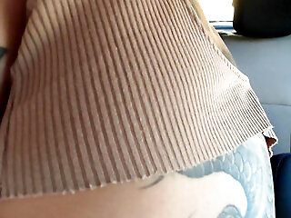 I Gave The Blogger A Ride And Fucked Her In The Car!