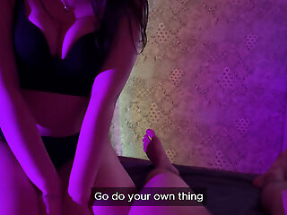 Stepsister Prevented My Jerking Off