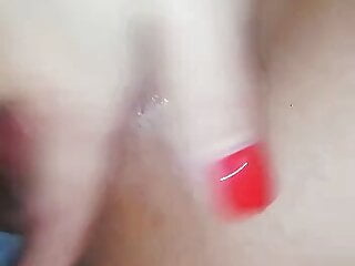Italian Slut. She Squirts, Moaning, On Her Lover's Cock