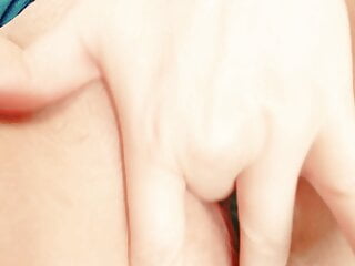 Panties Teasing Pussy Close Up.