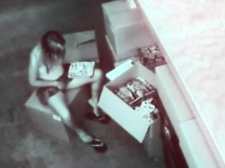 Babe Caught On Cam