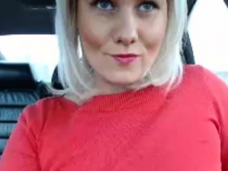 A Woman Who Masturbates Outdoors By Car