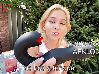 Tried A New Vibrator On Top Of A 3500meter Mountain