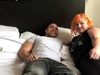Bbw Tattooed Slut Deepthroats Cock