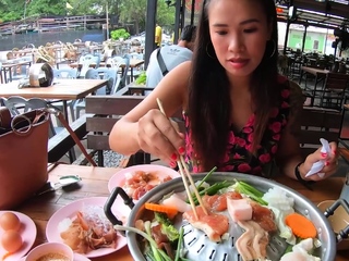 Amateurs Out For Dinner And Sex At Home