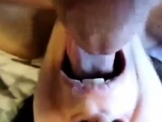 Cumming In Mouth Of My Horny Mature Slut. Amateur