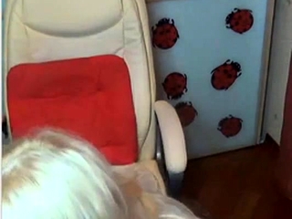 Busty Blonde MILF Masturbating