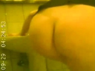 Spying My Mom In Bathroom. Great