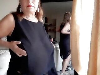 Masturbating In Panties Going To New Home. Mature BBW Woman
