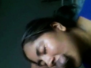 Indian Girl Friend Giving Hot Blowjob
