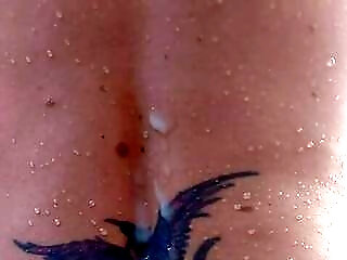 Slow Motion Cumshot By The Pool