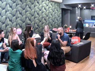 Group Sex Hardcore Double Blowjob Swallowing Cum
