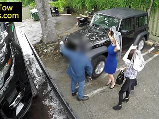 Real Bigtitted Towtruck Babe Sucks And Rides