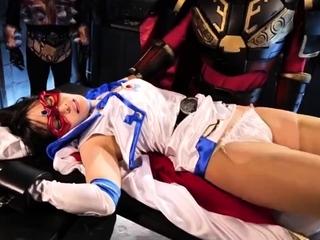 Superheroine Caught