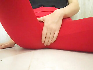 Girl Masturbates Secretly At Home. Real Moans. Masturbation With Panties