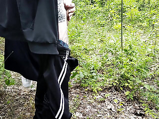 Neighbor Sucks My Dick In A Park And Swallows Hot Cum