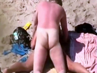 Stepsister And Bf Caught On The Beach