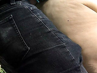 Dark Stranger Catches Her Dry Humping Her Ass Then Fucking Really Fast