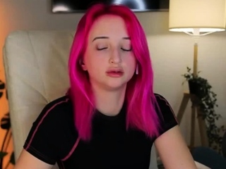 Lewd Amateur Brunette Teen Meg Davis Webcam Masturbation