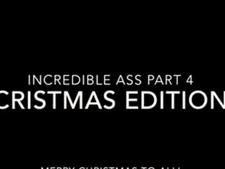 Christmas Webcam Girl Shows Off Her Incredible Ass