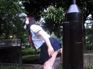 Amateur Japanese Teen Cd Outdoor Dildo