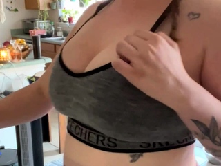 Big Boobs MILF Masturbates With Her Dildo