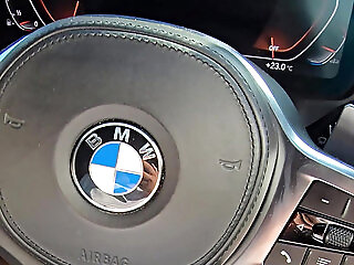 Step Mom Hand Slip Into Step Son Dick In The Car Park