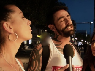 German Agent Jason Steel Public Cuckold Casting With Teen
