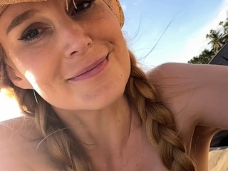 Small Tit Amateur Pussy Got Hard Fuck At Beach Side