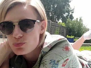 First Time Anal Amateur Blondes Ass Lubed And Fingered
