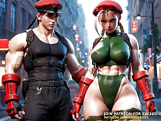 3d Animation : Street Fighter - Cammy White Handjob Dick Ride Uncensored Hentai