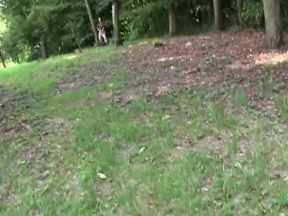 Huge Tits Amateur BBW Fucking Outdoor POV