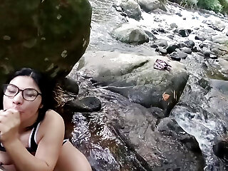Part One They Take Me To The River And They Make Me Suck And It Comes In My Face.. I Love Nature