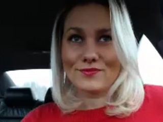 A Woman Who Masturbates Outdoors By Car