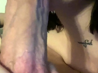 Real Blonde Amateur Giving A Pov Blowjob