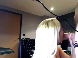 Busty Amateur Blonde Babe Getting Fucked Anally
