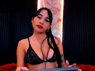 Busty Babe Playing With Her Big Boobs